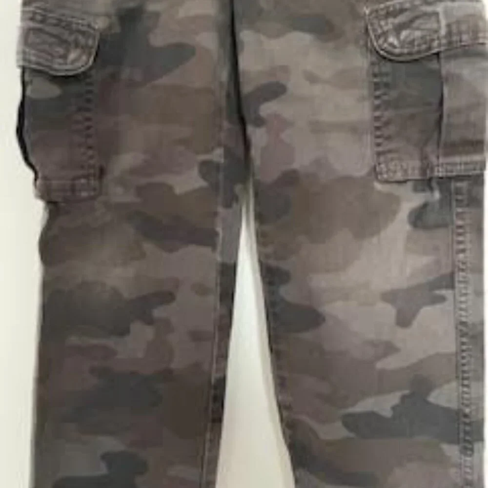 The Children's Place Boys' Pull-on Cargo Pants – Night Camo, Size 6
